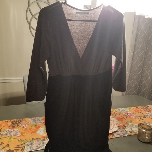 Maurice's,  size medium grey and black dress - Picture 2 of 3